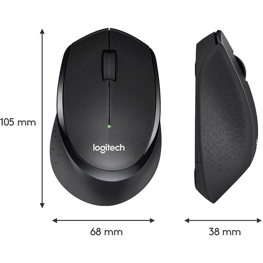 M330 SILENT PLUS BLACK MOUSE