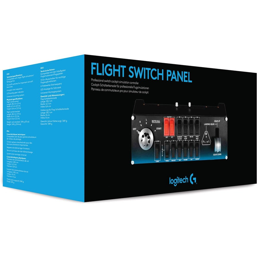 LOGI G PRO FLIGHT SWITCH PANEL SAITEK