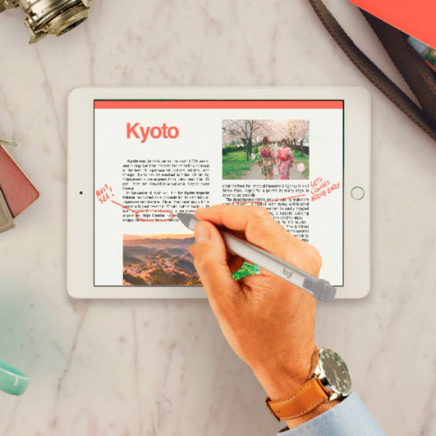 CRAYON DIGITAL PENCIL MID GREY FOR ALL IPADS 2018 AND LATER