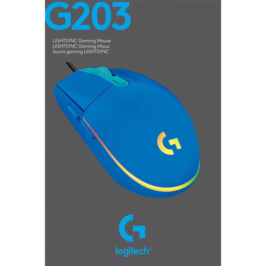 G203 LIGHTSYNC GAMING MOUSE BLUE