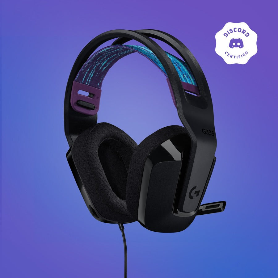 G335 BLACK WIRED GAMING HEADSET