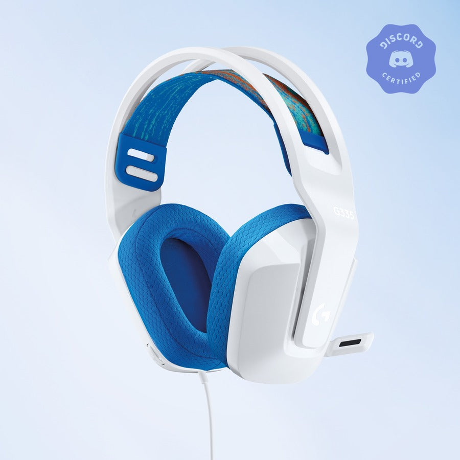 G335 WHITE WIRED GAMING HEADSET