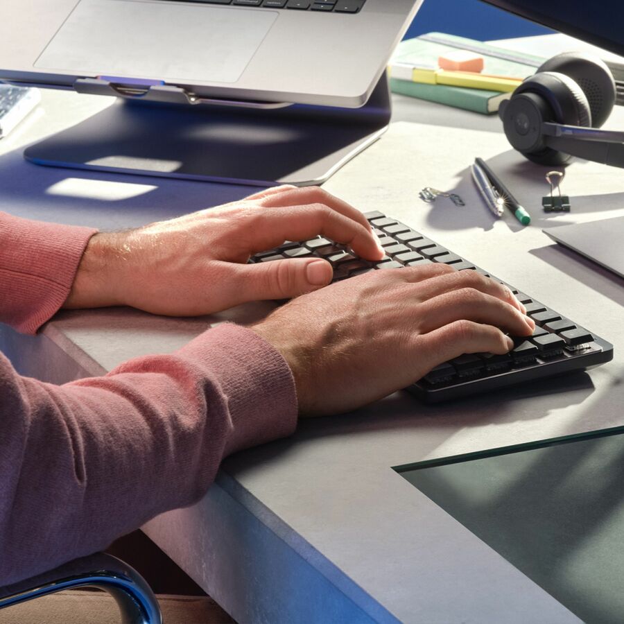 MX MECHL MINI WRLS KBRD CLICKY MINIMALIST ILLUMINATED GRAPHITE BB