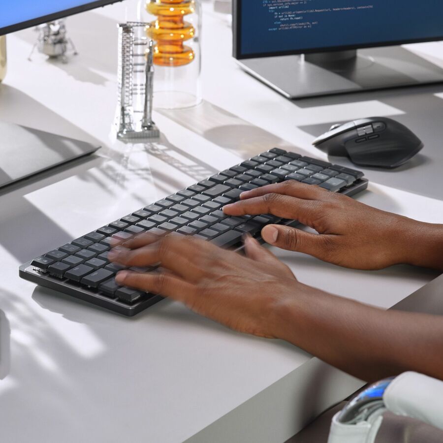 MX MECH WRLS KEYBOARD TACTILE ILLUMINATED PERFORMANCE GRAPHITE RB