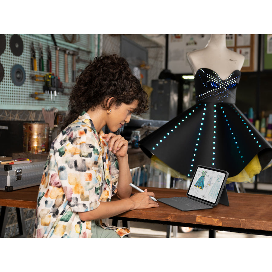 10.9IN - GRAPHITE RUGGED FOLIO FOR IPAD 10TH GEN