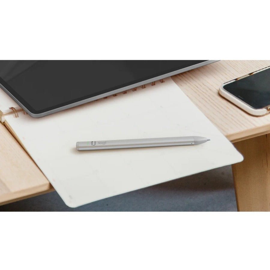 CRAYON DIGITAL PENCIL FOR IPAD IPADS WITH USB-C PORTS SILVER