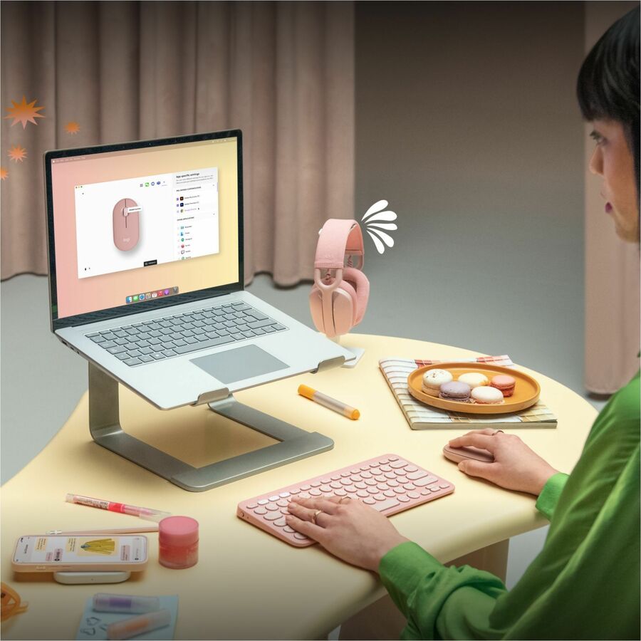 PEBBLE MOUSE 2 M350S TONAL ROSE