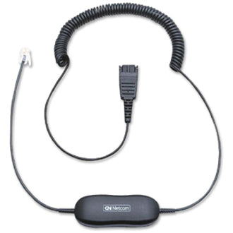 GN1200 SMARTCORD 6FT COIL CORD HEADSET DIRECT CONNECT PHONE CORD