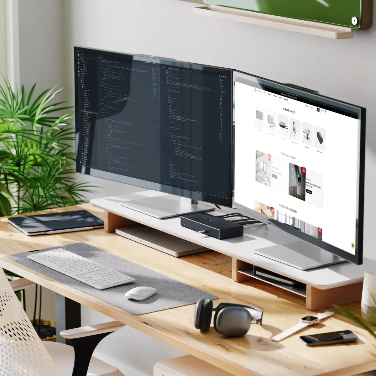 DA2 Dual 4K Display Universal Docking Station with 100W Power Delivery