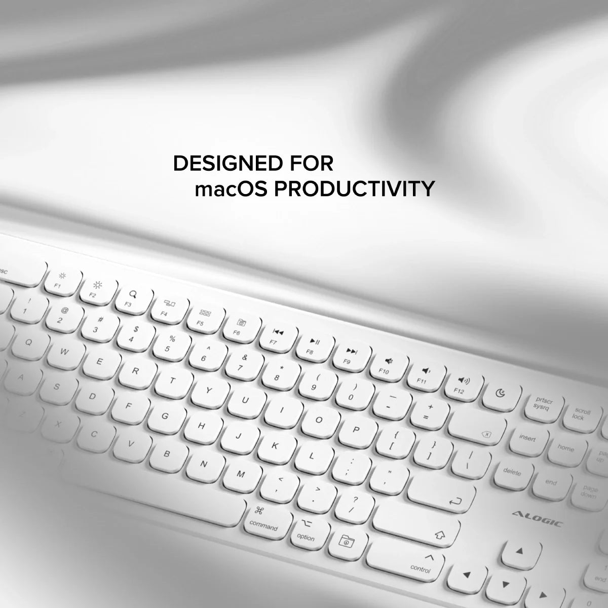 Echelon USB-C Rechargeable Wireless Keyboard for macOS