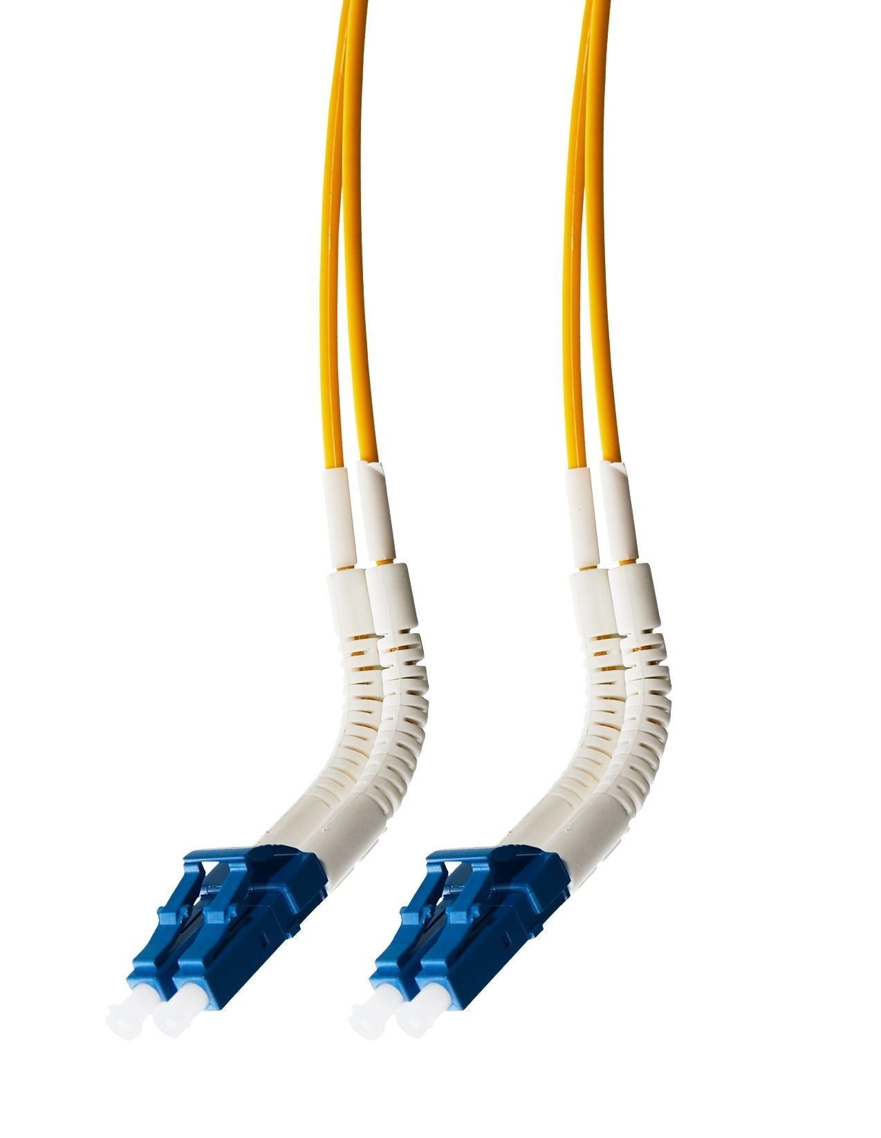 2m LC Flexi Boot - LC Flexi Boot OS1 / OS2 Singlemode Fibre Optic Duplex Cable