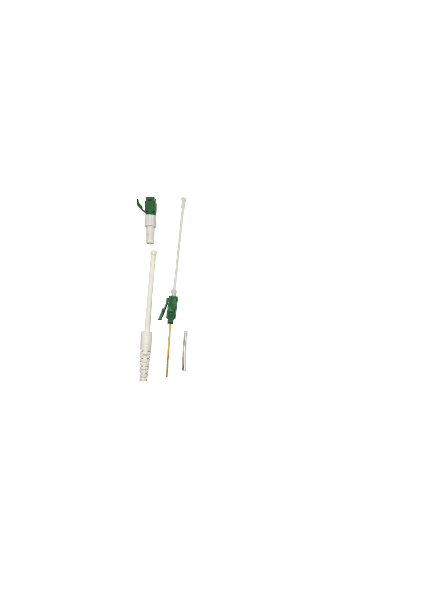 LC Singlemode APC Splice-On Connector - 2.0mm Boots