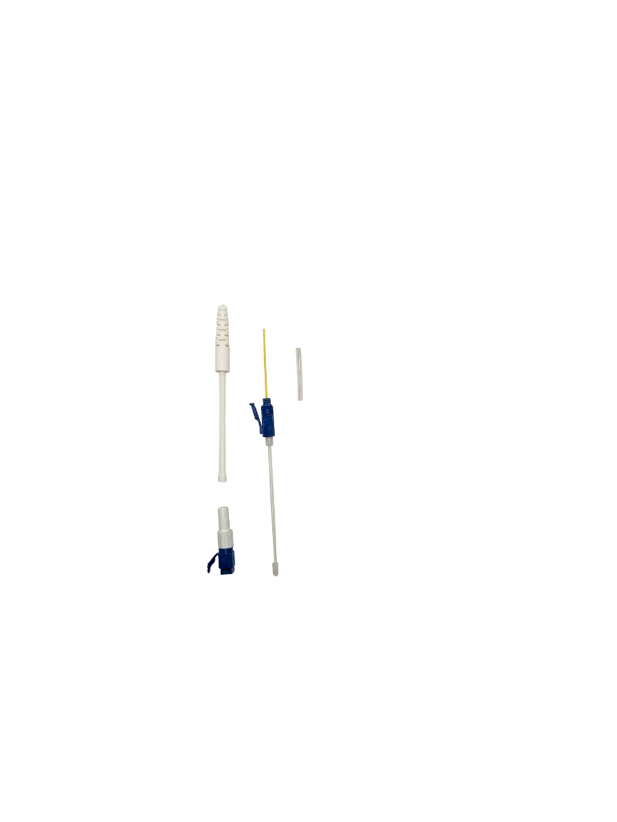 LC Singlemode UPC Splice-On Connector - 0.9mm Boots