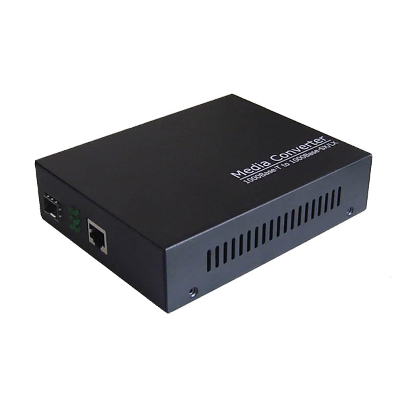 10/100/1000Base-TX to 1000Base-FX Multimode LC Fibre Media Converter (550m)