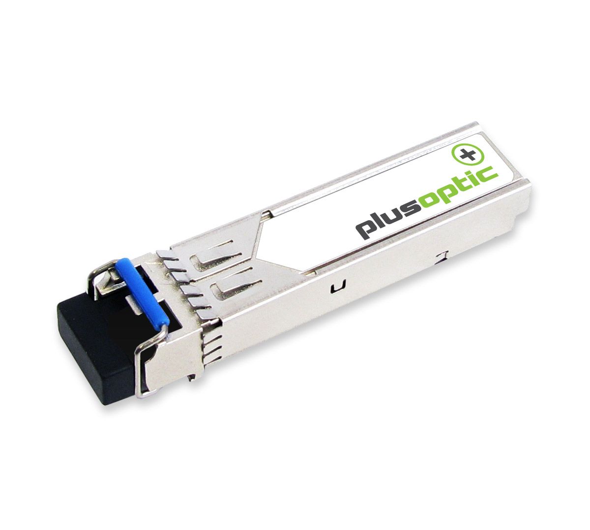 Plusoptic 1.25G, SFP, 850nm, 550M Transceiver, LC Connector for MMF with DOM | Industrial temperature rated