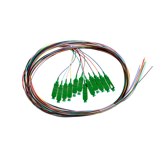 2m Fibre Pigtail SC/APC OS1/OS2 Singlemode | 12 Pack
