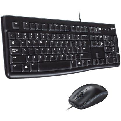 MK120 DESKTOP CORDED KEYBOARD MOUSE COMBO