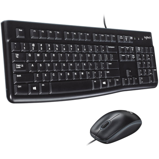 MK120 DESKTOP CORDED KEYBOARD MOUSE COMBO