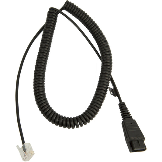 BIZ 2400 QD TO RJ9 COILED CORD SIEMENS OPENSTAGE PHONE