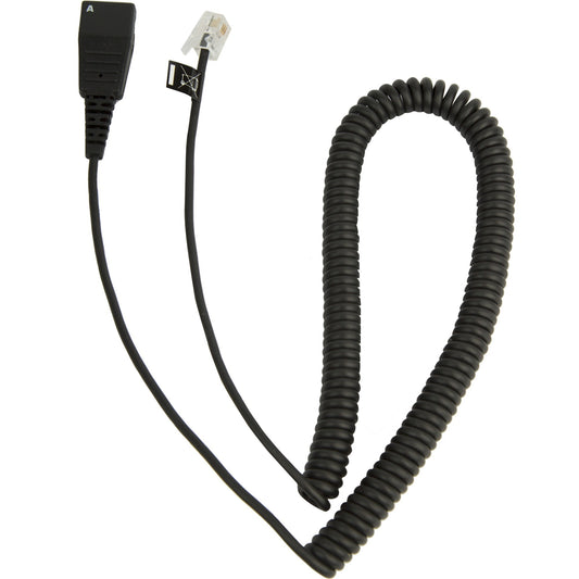QUICK DISCONNECT TO RJ-9 COILED CORD FOR CISCO 794X/796X/797X