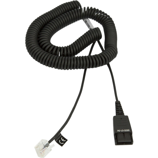 ADAPTER QD TO RJ-45 COILED CORD FOR SIEMENS OPENSTAGE PHONE