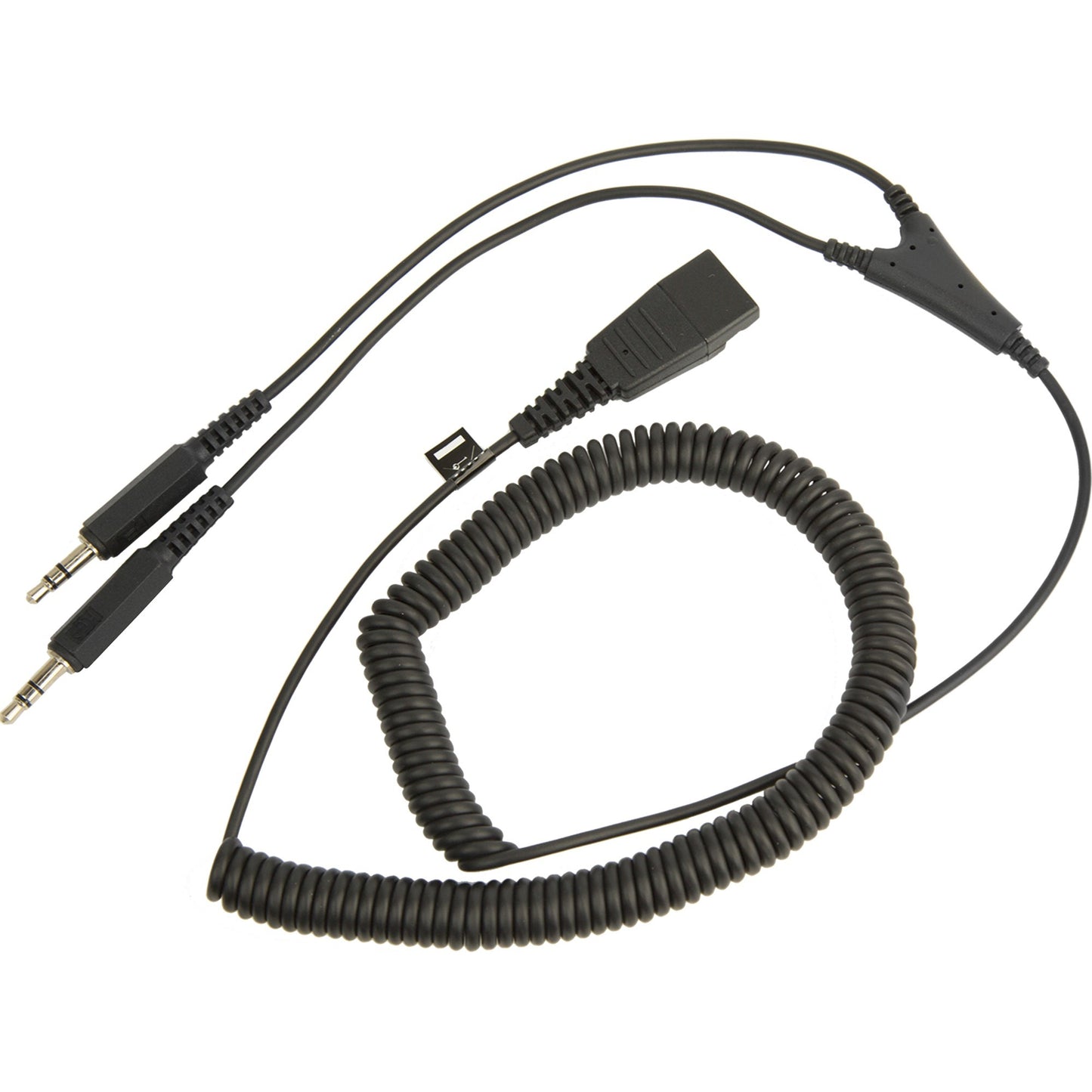 QD TO DUAL 3.5MM JACKS FOR PC
