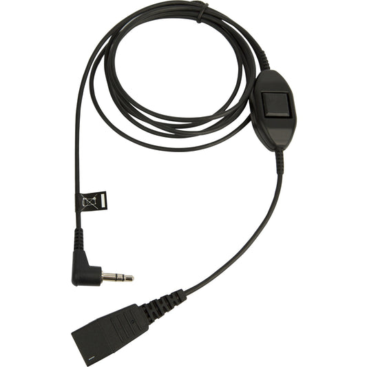 QD TO 3.5MM WITH MUTE SWITCH ALCATEL IP TOUCH 4038 & 4068 PHONE