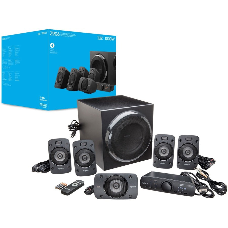 Z906 5.1CH BLK RCA 500W DOLBY SURROUND SUBWOOFER