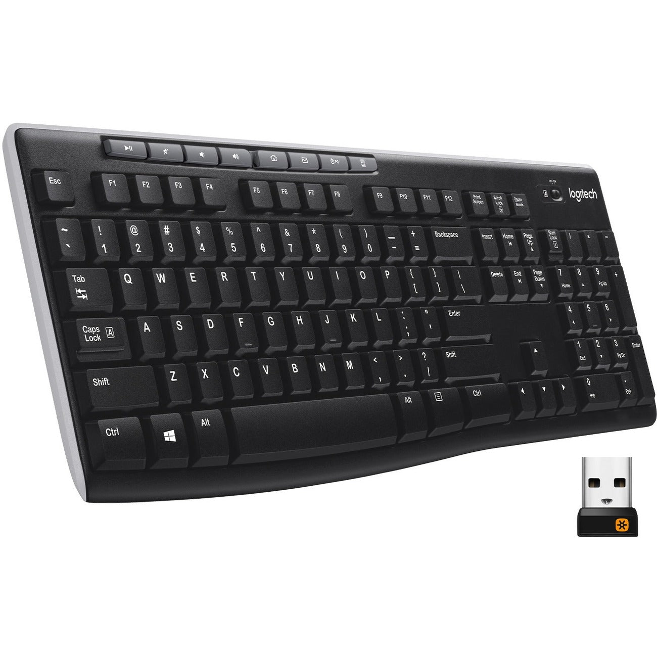 LOGITECH K270 WIRELESS KB - CAN B2B W/ LOGI UNIFYING TECHNOLOGY