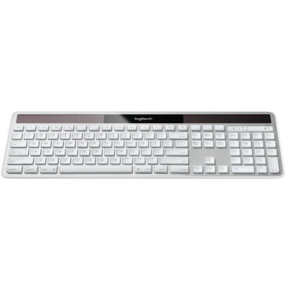 LOGITECH WIRELESS SOLAR KEYBOARD FOR MAC FULL SIZE SILVER