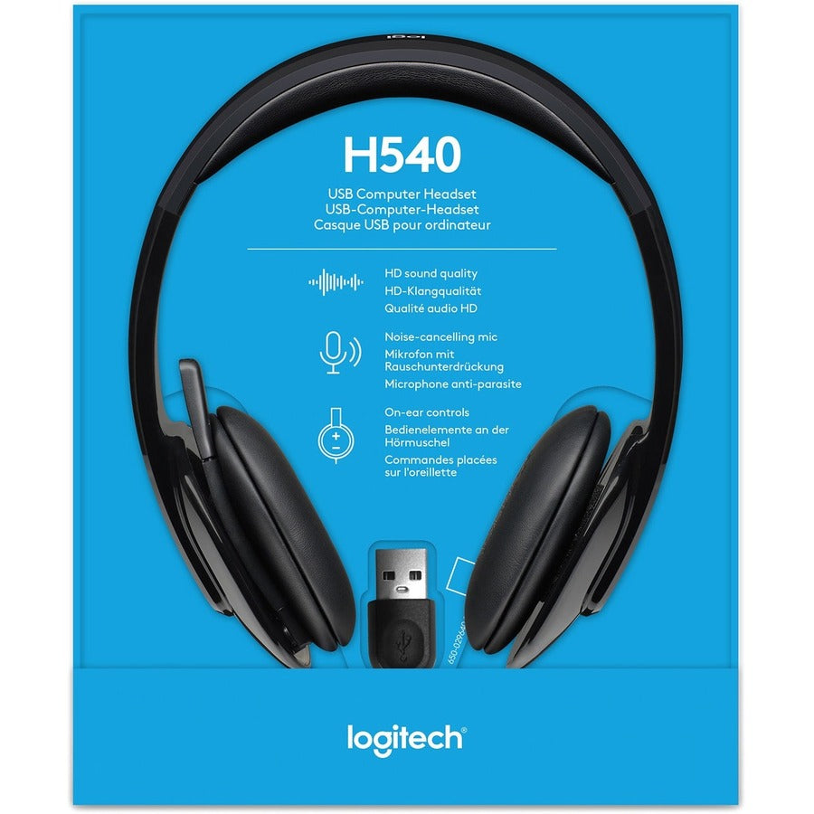 LOGITECH  USB HEADSET H540