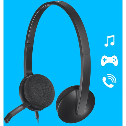 LOGITECH USB HEADSET H340