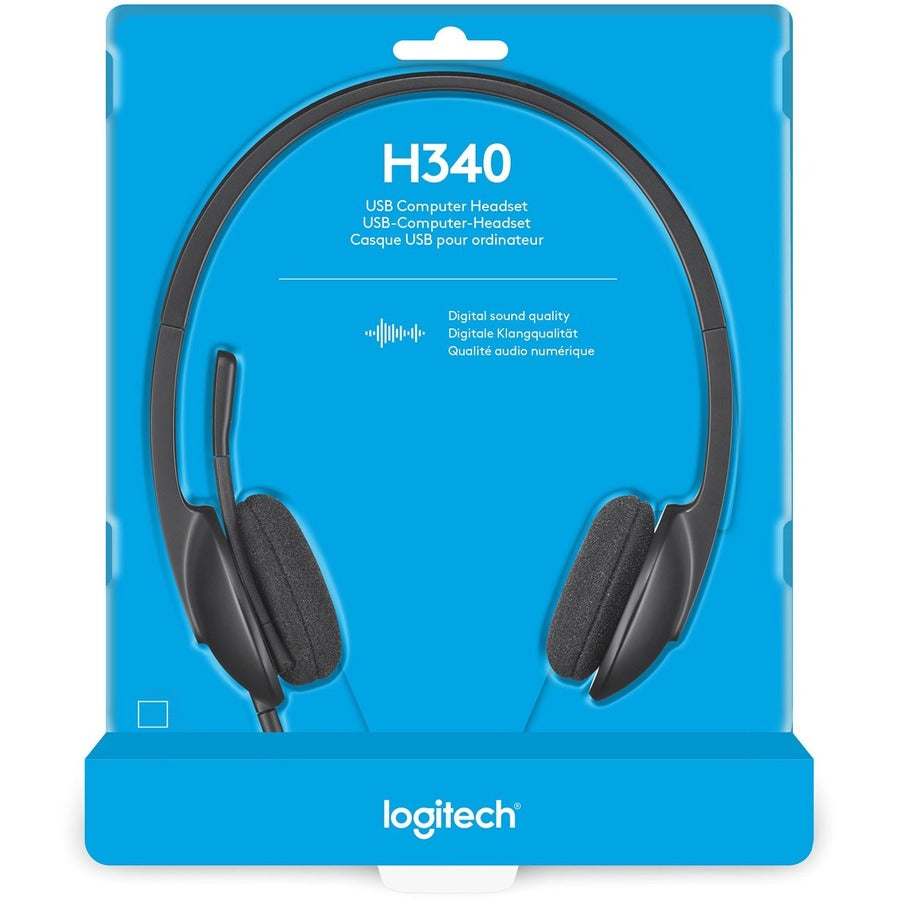 LOGITECH USB HEADSET H340