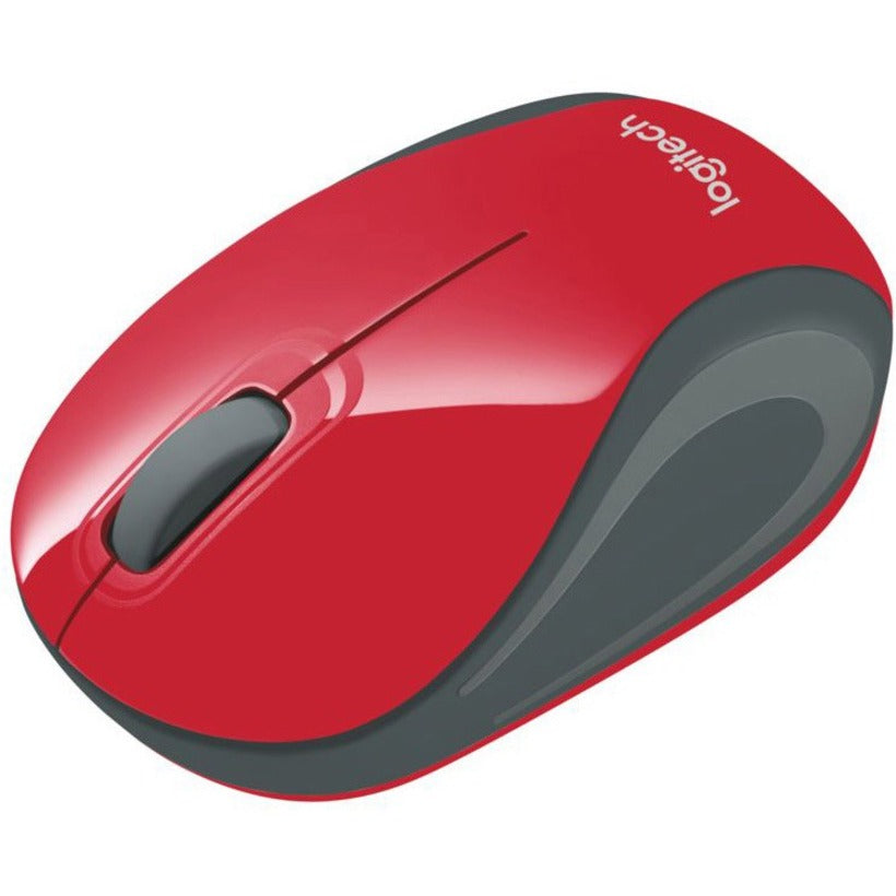 LOGITECH M187 WIRELESS MINI RED EXTRA SMALL DESIGN