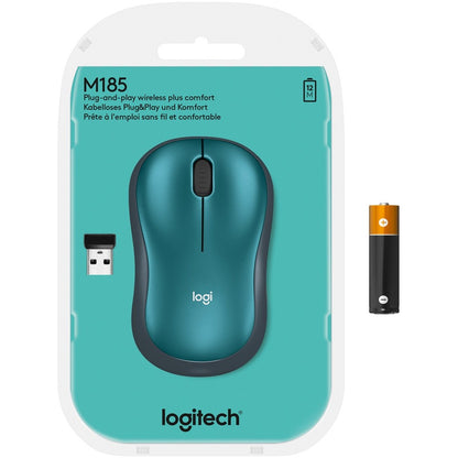 M185 COMFORT WRLS MOUSE BLUE PLUG N PLAY