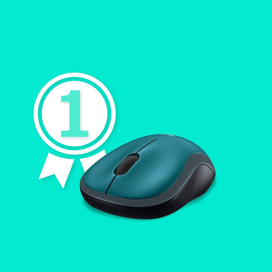 M185 COMFORT WRLS MOUSE BLUE PLUG N PLAY