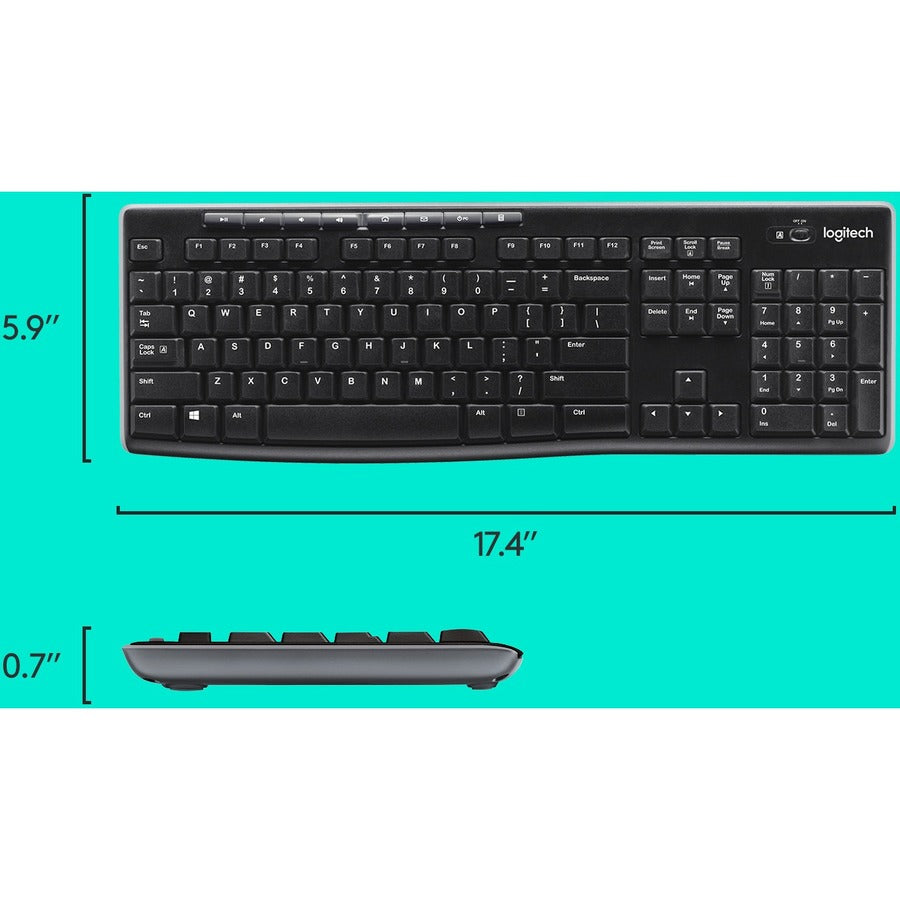 MK270 WIRELESS KBCOMBO WIRELESS COMBO.