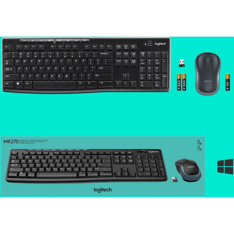 MK270 WIRELESS KBCOMBO WIRELESS COMBO.