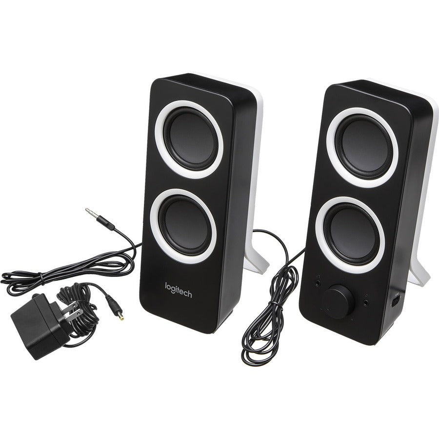 LOGITECH Z200 PC SPEAKERS BLACK