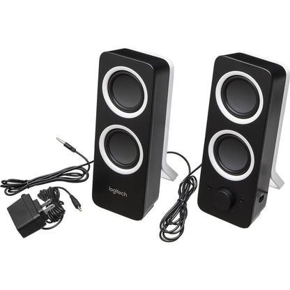 LOGITECH Z200 PC SPEAKERS BLACK