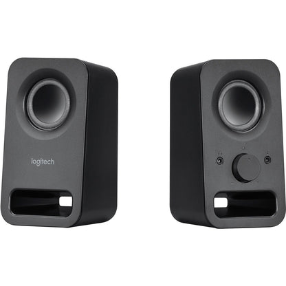 LOGI Z150 MULTIMEDIA SPKR-BLACK MIDNIGHT BLACK - 6 WATTS POWER