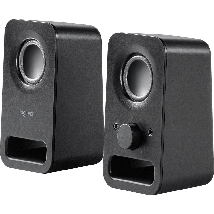 LOGI Z150 MULTIMEDIA SPKR-BLACK MIDNIGHT BLACK - 6 WATTS POWER