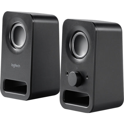 LOGI Z150 MULTIMEDIA SPKR-BLACK MIDNIGHT BLACK - 6 WATTS POWER