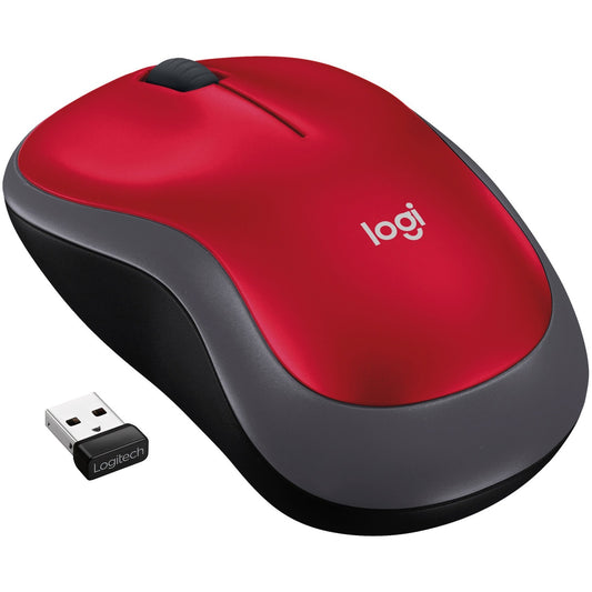 M185 COMFORT WRLS MOUSE RED PLUG N PLAY