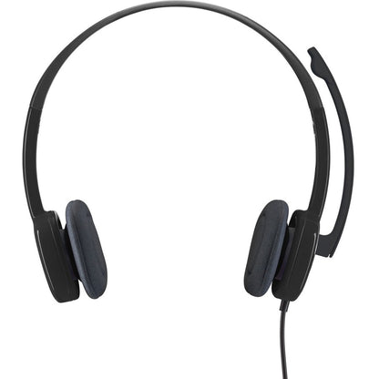 H151 STEREO HEADSET 3.5MM JACK BLACK