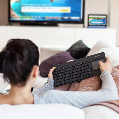 K400 PLUS WRLS TOUCH KEYB BLK