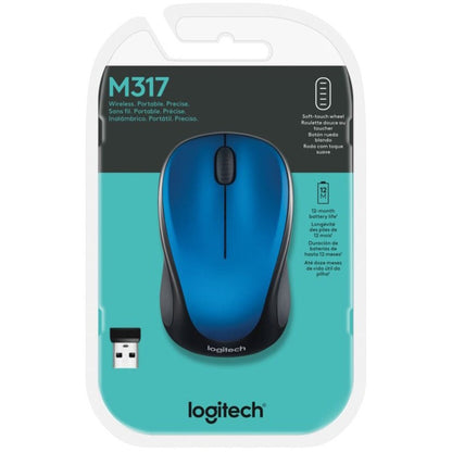 WL MOUSE M317 HIGH-DEFI TRACKING STEEL BLUE