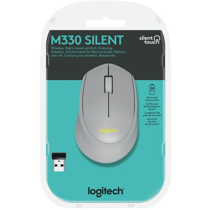 M330 SILENT PLUS GREY MOUSE