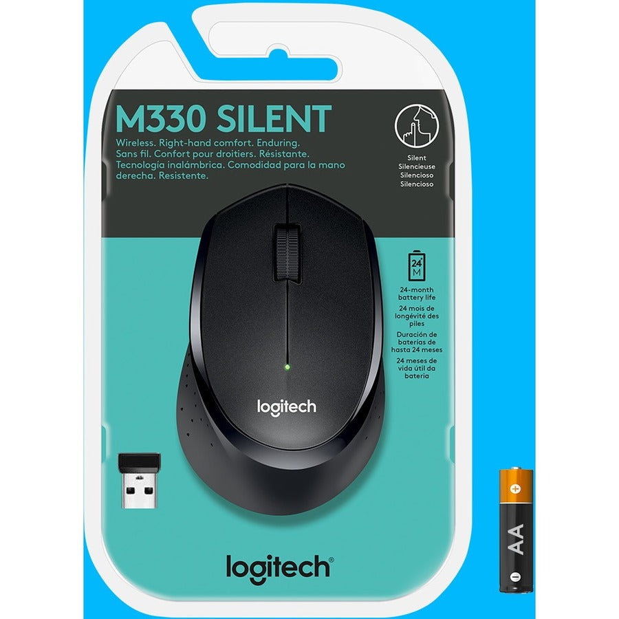 M330 SILENT PLUS BLACK MOUSE