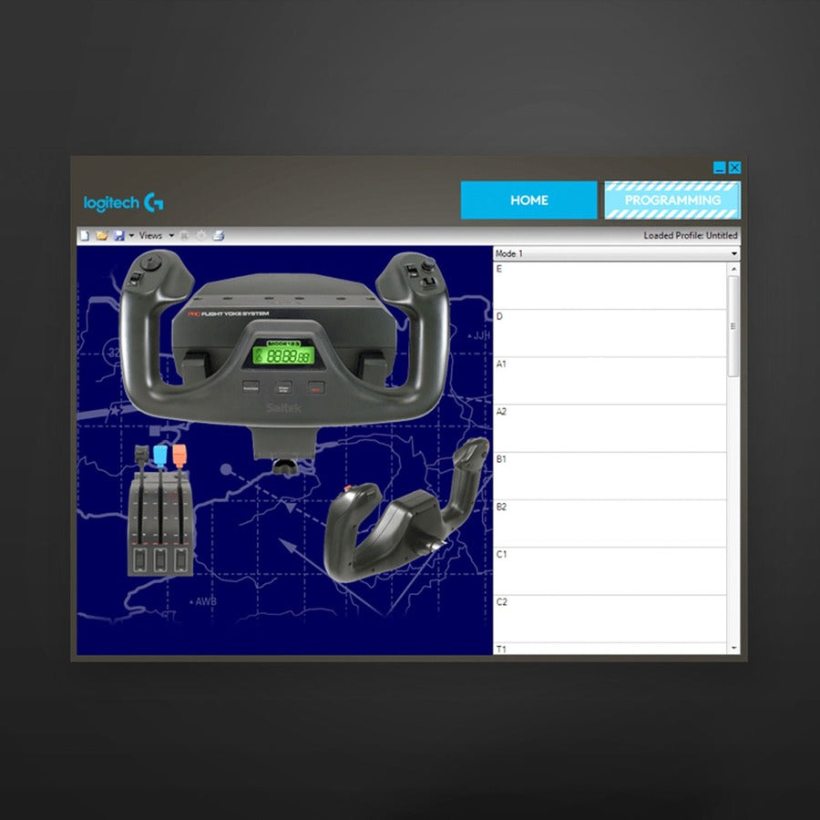 LOGI G PRO FLIGHT SYSTEM SAITEK